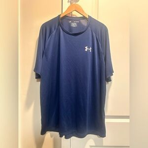 Under Armour Navy blue the tech tee XXL